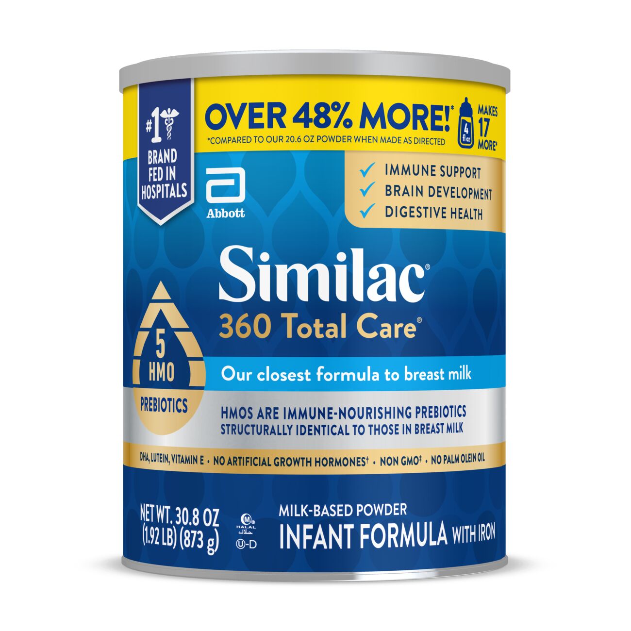 Similac Case Similac 360 Total Care Baby Formula, 30.8 oz (Case of 4) – Baby's Variety